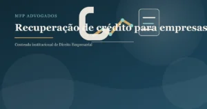 Ilustração institucional sobre recuperação de crédito para empresas e cobrança empresarial